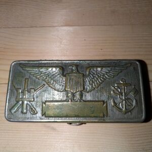 Vintage Military Ww1 Gillet Kit Pre-owned